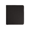 12-Pocket black premium collector binder front view