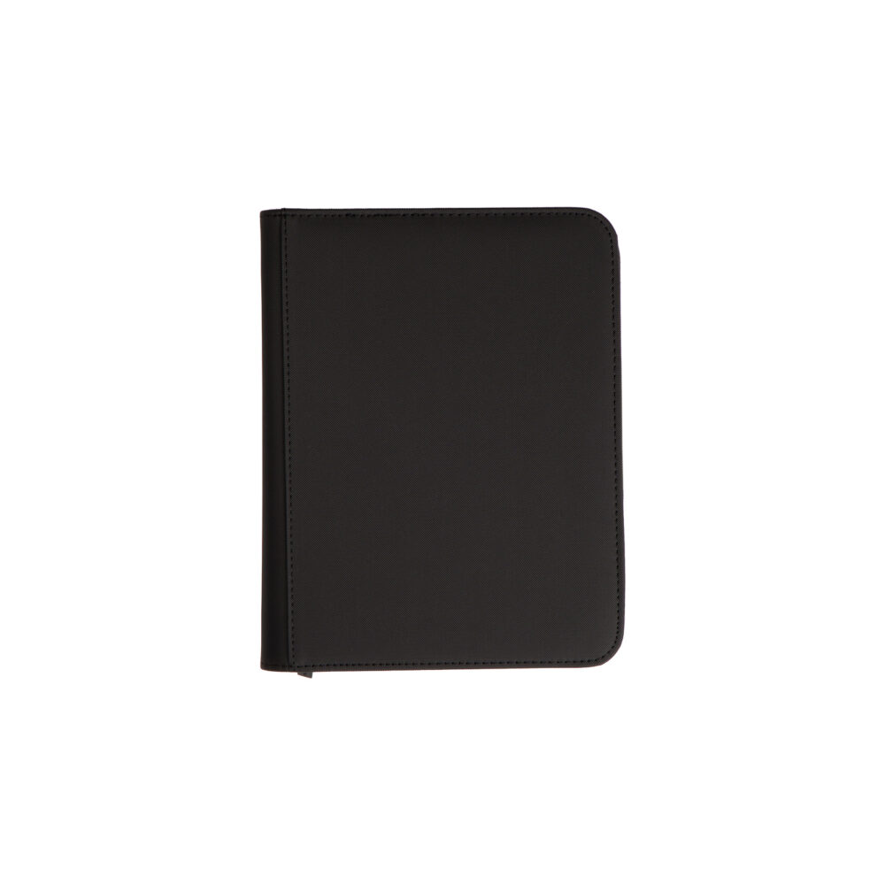 Black premium collector binder front view
